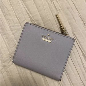 Sold❌Kate Spade small bifold purple wallet